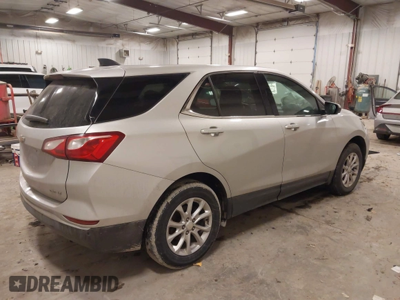 2020 Chevrolet Equinox LT with VIN 3GNAXTEV6LS583166, listed as a IAAI auction lot 41501466 with 72,125 mi miles. Bid and sale history available at carsss.com. Image 4.
