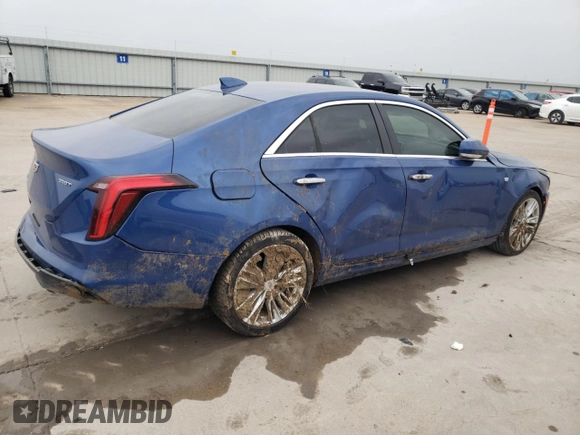 2022 Cadillac CT4 Premium Luxury z VIN 1G6DB5RK8N0131412, wystawiony jako Copart lot #51517555 z przebiegiem 42 705 mil mil oraz Szkoda całkowita • Salvage title. Historia ofert i sprzedaży dostępna na DreamBid. Obrazek 3.