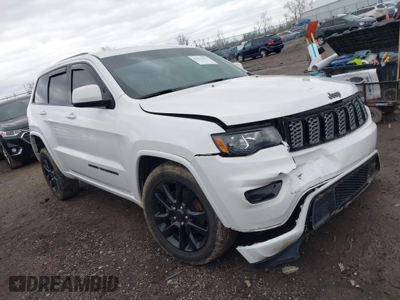 2018 Jeep Grand Cherokee Altitude with VIN 1C4RJFAG2JC284301, listed as a IAAI auction lot 41832657 with 97,160 mi miles and . Bid and sale history available at DreamBid. Image 1.