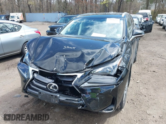 2016 Lexus NX 200t with VIN JTJBARBZ8G2077152, listed as a IAAI auction lot 42036277 with 53,278 mi miles and . Bid and sale history available at DreamBid. Image 6.