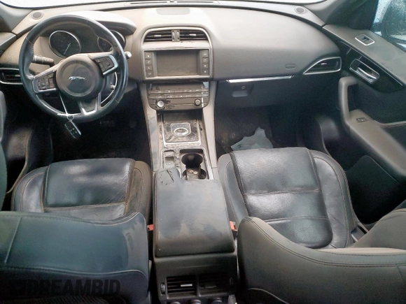 2018 Jaguar F-Pace 20d Prestige with VIN SADCK2FN9JA255073, listed as a Copart auction lot 54327105 with Not Provided miles and Clean Title. Bid and sale history available at DreamBid. Image 8.