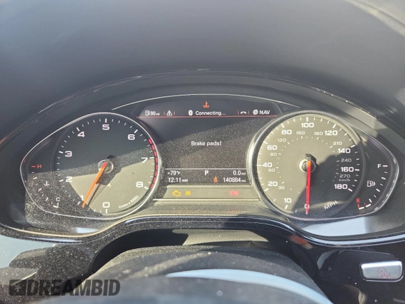 2014 Audi A8 3.0T with VIN WAURGAFD1EN002429, listed as a Copart auction lot 63762475 with 140,884 mi miles and Clean title. Bid and sale history available at DreamBid. Image 9.