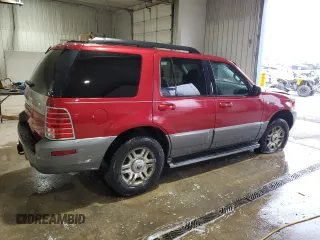 2005 Mercury Mountaineer with VIN 4M2ZU86E45ZJ24301, listed as a Copart auction lot 83384374 with 259,426 mi miles and Salvage title. Bid and sale history available at DreamBid. Image 3.