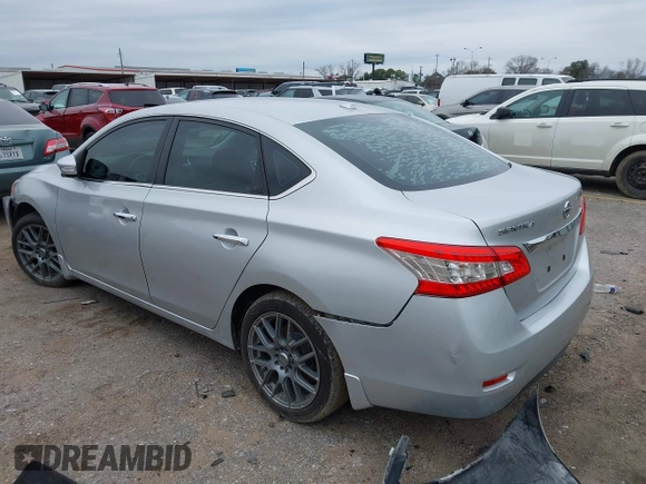 2014 Nissan Sentra S with VIN 3N1AB7AP4EY310204, listed as a IAAI auction lot 41621333 with 143,580 mi miles and . Bid and sale history available at DreamBid. Image 3.