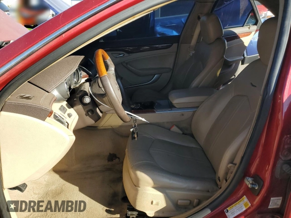 2009 Cadillac CTS AWD w/1SB with VIN 1G6DT57V390129647, listed as a Copart auction lot 77525374 with 133,213 mi miles and Salvage Title. Bid and sale history available at carsss.com. Image 7.