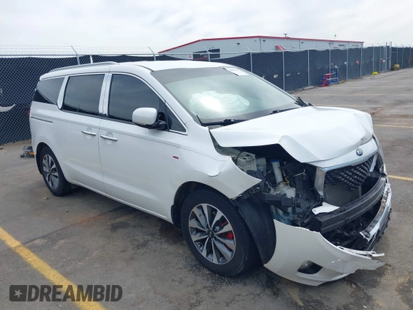 2015 Kia Sedona EX with VIN KNDMC5C1XF6019297, listed as a IAAI auction lot 42035941 with 113,645 mi miles and . Bid and sale history available at DreamBid. Image 1.