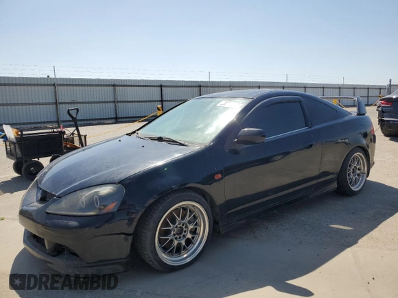 2006 Acura RSX Type-S Leather with VIN JH4DC53066S021223, listed as a Copart auction lot 55847755 with 188,776 mi miles and Clean Title. Bid and sale history available at carsss.com. Image 1.