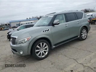 2011 Infiniti QX56 8-passenger with VIN JN8AZ2NCXB9302018, listed as a Copart auction lot 50657765 with 191,428 mi miles and Clean Title. Bid and sale history available at carsss.com. Image 1.