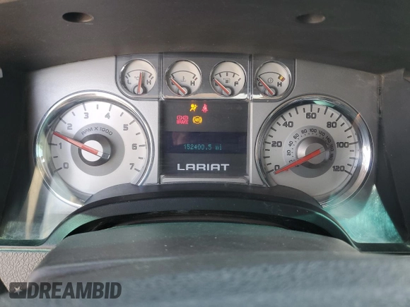 2009 Ford F-150 XL with VIN 1FTPW14V39FA05910, listed as a Copart auction lot 61620655 with 152,400 mi miles and Clean title. Bid and sale history available at DreamBid. Image 9.