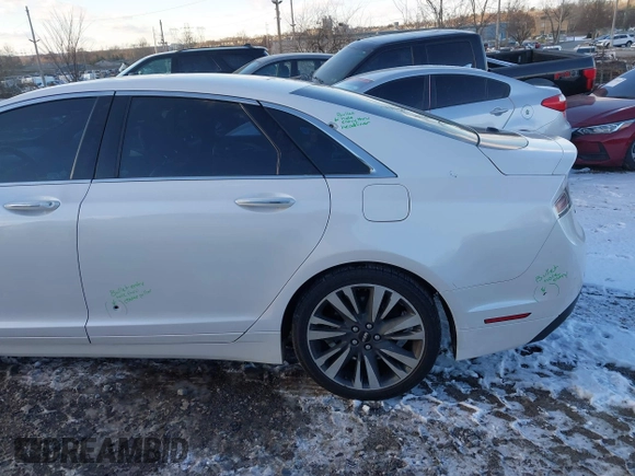 2018 Lincoln MKZ Reserve with VIN 3LN6L5FC2JR621446, listed as a IAAI auction lot 41266220 with 73,397 mi miles and . Bid and sale history available at DreamBid. Image 6.