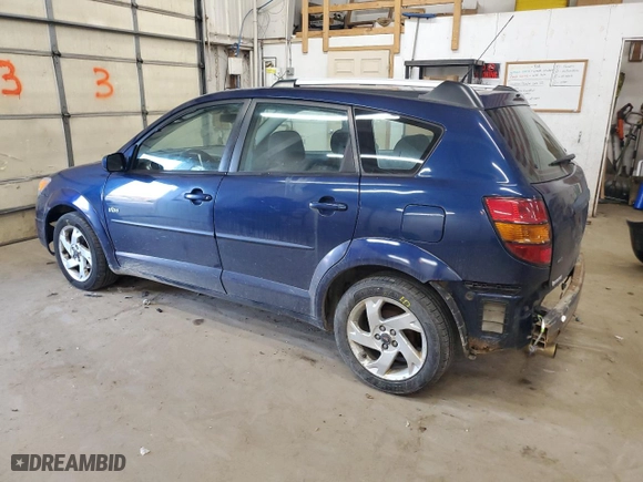 2005 Pontiac Vibe with VIN 5Y2SM638X5Z453112, listed as a Copart auction lot 48654165 with 234,759 mi miles and Salvage Title. Bid and sale history available at carsss.com. Image 2.