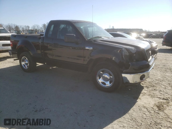 2006 Ford F-150 STX with VIN 1FTRF02WX6KC30181, listed as a Copart auction lot 46457425 with 250,674 mi miles and Salvage Title. Bid and sale history available at carsss.com. Image 4.