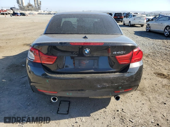 2018 BMW 4 Series 440i z VIN WBA4Z5C54JEE16519, wystawiony jako Copart lot #53020025 z przebiegiem 81 951 mil mil oraz Szkoda całkowita • Salvage title. Historia ofert i sprzedaży dostępna na DreamBid. Obrazek 6.