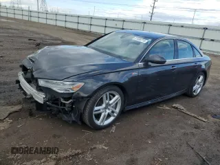2016 Audi A6 Prestige with VIN WAUHGAFC7GN076220, listed as a Copart auction lot 51680715 with 198,440 mi miles and Salvage title. Bid and sale history available at DreamBid. Image 1.