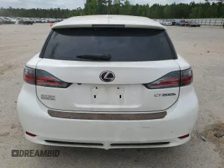 2013 Lexus CT 200h with VIN JTHKD5BH4D2149047, listed as a Copart auction lot 51277205 with 117,507 mi miles and Salvage title. Bid and sale history available at DreamBid. Image 6.