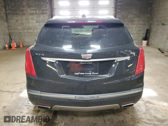 2017 Cadillac XT5 Platinum AWD with VIN 1GYKNFRS2HZ127285, listed as a Copart auction lot 83945154 with 93,191 mi miles and Salvage Title. Bid and sale history available at carsss.com. Image 6.