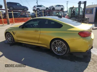 2017 BMW M4 with VIN WBS3R9C57HK709712, listed as a Copart auction lot 69876754 with 48,172 mi miles and Salvage Title. Bid and sale history available at carsss.com. Image 2.