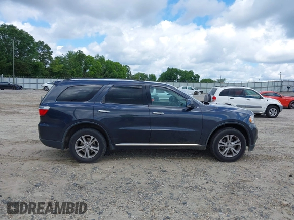2013 Dodge Durango Crew with VIN 1C4RDHDG7DC657898, listed as a IAAI auction lot 42522353 with 234,483 mi miles and . Bid and sale history available at DreamBid. Image 13.