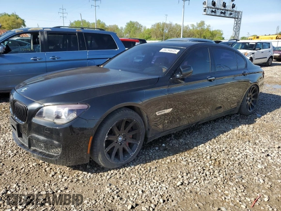 2010 BMW 7 Series 750Li xDrive with VIN WBAKC8C57AC431230, listed as a Copart auction lot 55294635 with 109,822 mi miles and Clean Title. Bid and sale history available at DreamBid. Image 1.