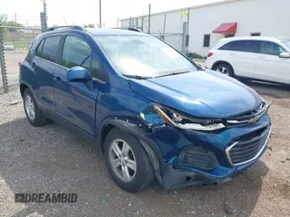 2020 Chevrolet Trax LT with VIN 3GNCJLSB5LL161632, listed as a IAAI auction lot 42282592 with 63,071 mi miles and . Bid and sale history available at DreamBid. Image 1.