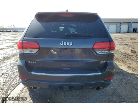 2021 Jeep Grand Cherokee Overland with VIN 1C4RJFCG7MC584885, listed as a Copart auction lot 47763045 with 45,509 mi miles and Salvage Title. Bid and sale history available at carsss.com. Image 6.