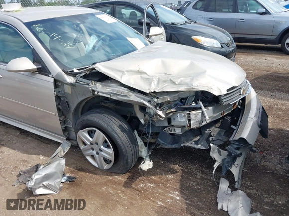 2010 Chevrolet Impala LS with VIN 2G1WA5EK8A1117743, listed as a IAAI auction lot 39859241 with Not Provided miles and . Bid and sale history available at DreamBid. Image 6.