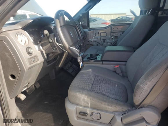 2013 Ford F-150 XL with VIN 1FTFW1CT0DKE22865, listed as a Copart auction lot 47552545 with 119,370 mi miles and Salvage Title. Bid and sale history available at carsss.com. Image 7.