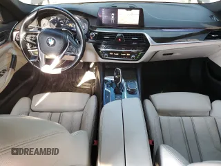 2017 BMW 5 Series 540i with VIN WBAJE5C3XHG913941, listed as a Copart auction lot 46063745 with 125,212 mi miles and Salvage Title. Bid and sale history available at carsss.com. Image 8.