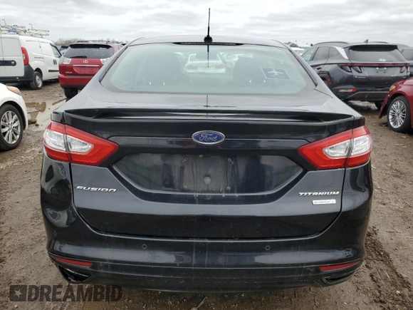 2014 Ford Fusion Titanium with VIN 3FA6P0K94ER191615, listed as a Copart auction lot 51697675 with 102,225 mi miles and Clean Title. Bid and sale history available at carsss.com. Image 6.