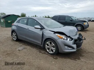 2013 Hyundai Elantra with VIN KMHD35LE2DU151185, listed as a Copart auction lot 56899545 with 62,934 mi miles and Salvage title. Bid and sale history available at DreamBid. Image 4.