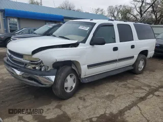 2005 Chevrolet Suburban LS z VIN 3GNEC16Z65G248353, wystawiony jako Copart lot #51987225 z przebiegiem 278 215 mil mil oraz Szkoda całkowita • Salvage title. Historia ofert i sprzedaży dostępna na DreamBid. Obrazek 1.