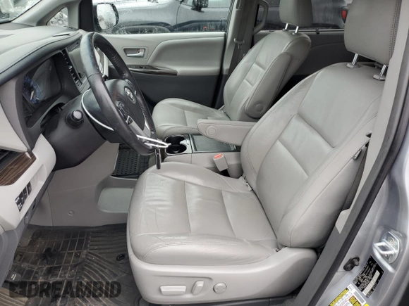 2016 Toyota Sienna XLE with VIN 5TDYK3DC1GS740781, listed as a Copart auction lot 51853925 with 132,599 mi miles and Salvage Title. Bid and sale history available at carsss.com. Image 7.
