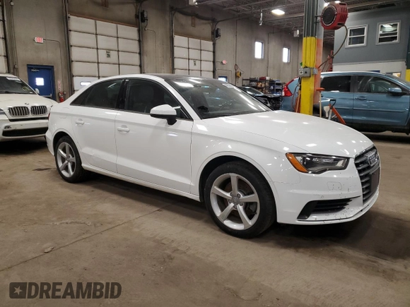 2016 Audi A3 2.0T Premium with VIN WAUB8GFF9G1043856, listed as a Copart auction lot 48200635 with 74,051 mi miles and Salvage Title. Bid and sale history available at carsss.com. Image 4.