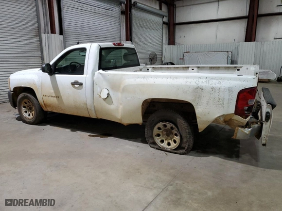 2007 Chevrolet Silverado 1500 Work Truck with VIN 1GCEC14CX7Z571086, listed as a Copart auction lot 46003565 with 162,842 mi miles and Salvage Title. Bid and sale history available at carsss.com. Image 2.