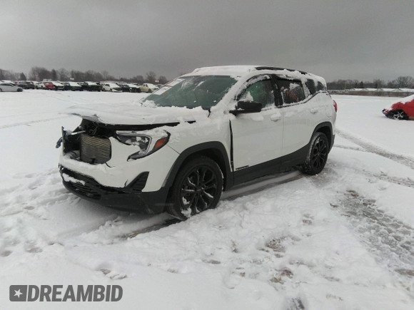 2020 GMC Terrain SLE with VIN 3GKALTEV9LL332757, listed as a IAAI auction lot 41130912 with 92,307 mi miles and . Bid and sale history available at DreamBid. Image 17.