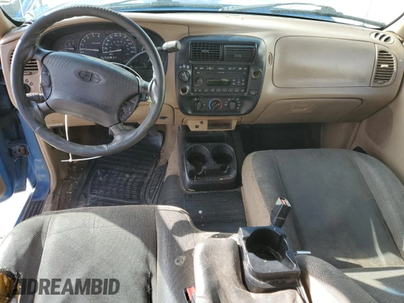 2001 Ford Ranger XL Fleet with VIN 1FTZR15E71PB74700, listed as a Copart auction lot 53875365 with 150,376 mi miles and Salvage Title. Bid and sale history available at carsss.com. Image 8.