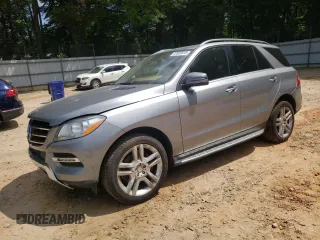 2014 Mercedes-Benz M 350 with VIN 4JGDA5JBXEA329135, listed as a Copart auction lot 57669815 with 113,270 mi miles and Salvage title. Bid and sale history available at DreamBid. Image 1.