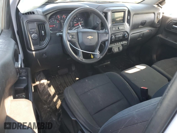 2019 Chevrolet Silverado 1500 Work Truck with VIN 3GCNWAEF2KG290960, listed as a Copart auction lot 88790205 with 87,327 mi miles and Salvage Title. Bid and sale history available at DreamBid. Image 8.