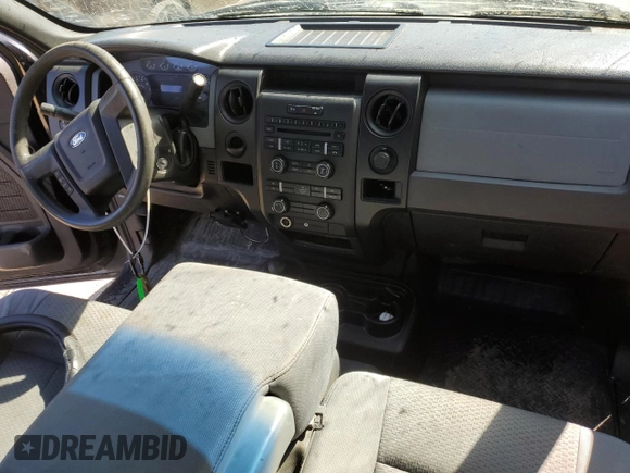 2011 Ford F-150 XL with VIN 1FTEX1EM5BFA12292, listed as a Copart auction lot 50152755 with 155,352 mi miles and Salvage title. Bid and sale history available at DreamBid. Image 8.