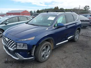 2022 Hyundai Santa Fe SEL with VIN 5NMS2DAJ8NH443618, listed as a IAAI auction lot 41728010 with 77,066 mi miles. Bid and sale history available at carsss.com. Image 2.
