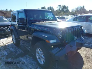 2021 Jeep Wrangler 80th Anniversary with VIN 1C4GJXAN0MW557797, listed as a IAAI auction lot 41505457 with 40,611 mi miles and . Bid and sale history available at DreamBid. Image 1.