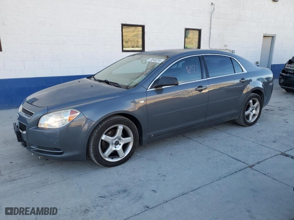 2008 Chevrolet Malibu LS w/1FL with VIN 1G1ZG57N284235014, listed as a Copart auction lot 78546234 with 188,837 mi miles and Salvage Title. Bid and sale history available at carsss.com. Image 1.