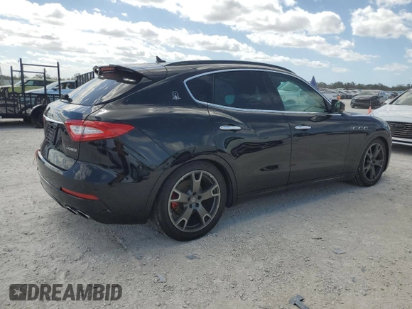 2017 Maserati Levante with VIN ZN661XUS4HX221890, listed as a Copart auction lot 73993983 with 55,023 mi miles. Bid and sale history available at carsss.com. Image 3.