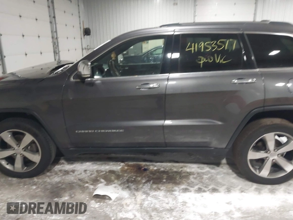 2016 Jeep Grand Cherokee Limited 75th Anniversary with VIN 1C4RJFBG3GC311089, listed as a IAAI auction lot 41953517 with 127,720 mi miles and . Bid and sale history available at DreamBid. Image 14.