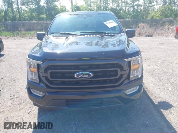2023 Ford F-150 XL with VIN 1FTEW1C54PFB84125, listed as a IAAI auction lot 42045019 with 43,376 mi miles. Bid and sale history available at carsss.com. Image 12.