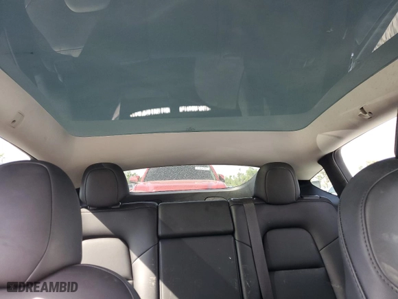 2023 Tesla Model Y Long Range with VIN 7SAYGAEE3PF874317, listed as a Copart auction lot 50568005 with 0 mi miles and Salvage Title. Bid and sale history available at carsss.com. Image 10.