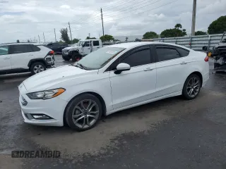 2017 Ford Fusion SE with VIN 3FA6P0HD4HR339701, listed as a Copart auction lot 64881855 with 91,890 mi miles and Clean title. Bid and sale history available at DreamBid. Image 1.