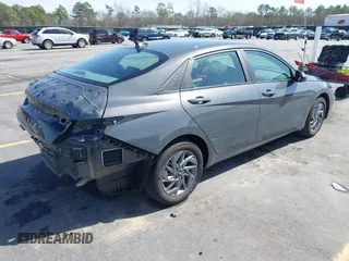 2024 Hyundai Elantra SEL with VIN KMHLM4DGXRU740964, listed as a IAAI auction lot 41698555 with 9,467 mi miles. Bid and sale history available at carsss.com. Image 4.