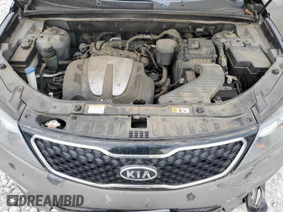 2013 Kia Sorento SX z VIN 5XYKW4A26DG351610, wystawiony jako Copart lot #56196225 z przebiegiem 155 382 mil mil oraz Szkoda całkowita • Salvage title. Historia ofert i sprzedaży dostępna na DreamBid. Obrazek 12.