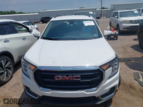 2022 GMC Terrain SLE with VIN 3GKALMEV1NL138927, listed as a IAAI auction lot 42334616 with 75,432 mi miles and . Bid and sale history available at DreamBid. Image 13.